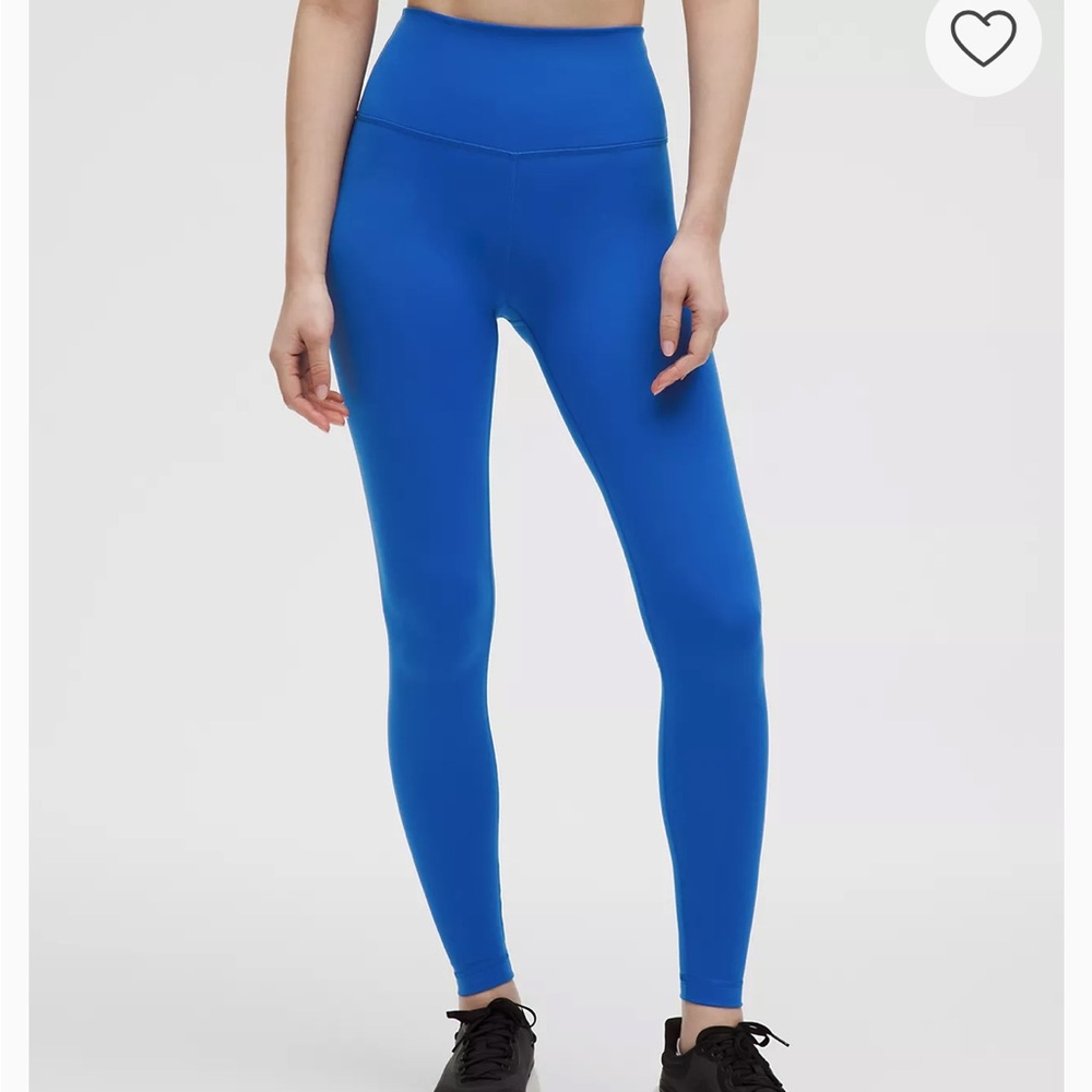 Lululemon Athletica Vibrant Blue Leggings